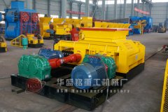 河南華盛銘小型號雙齒輥破碎機(jī)質(zhì)量怎么樣？賺錢不